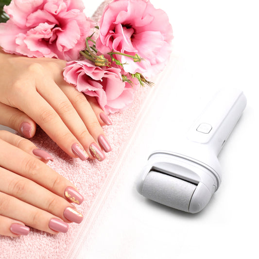 6889 Portable Electric Foot File Heavy Pressure Induction Foot Callus Remover Foot Care Tool Foot Grinder Rechargeable For Foot Care Pedicure Device Callus Dead Skin Removal