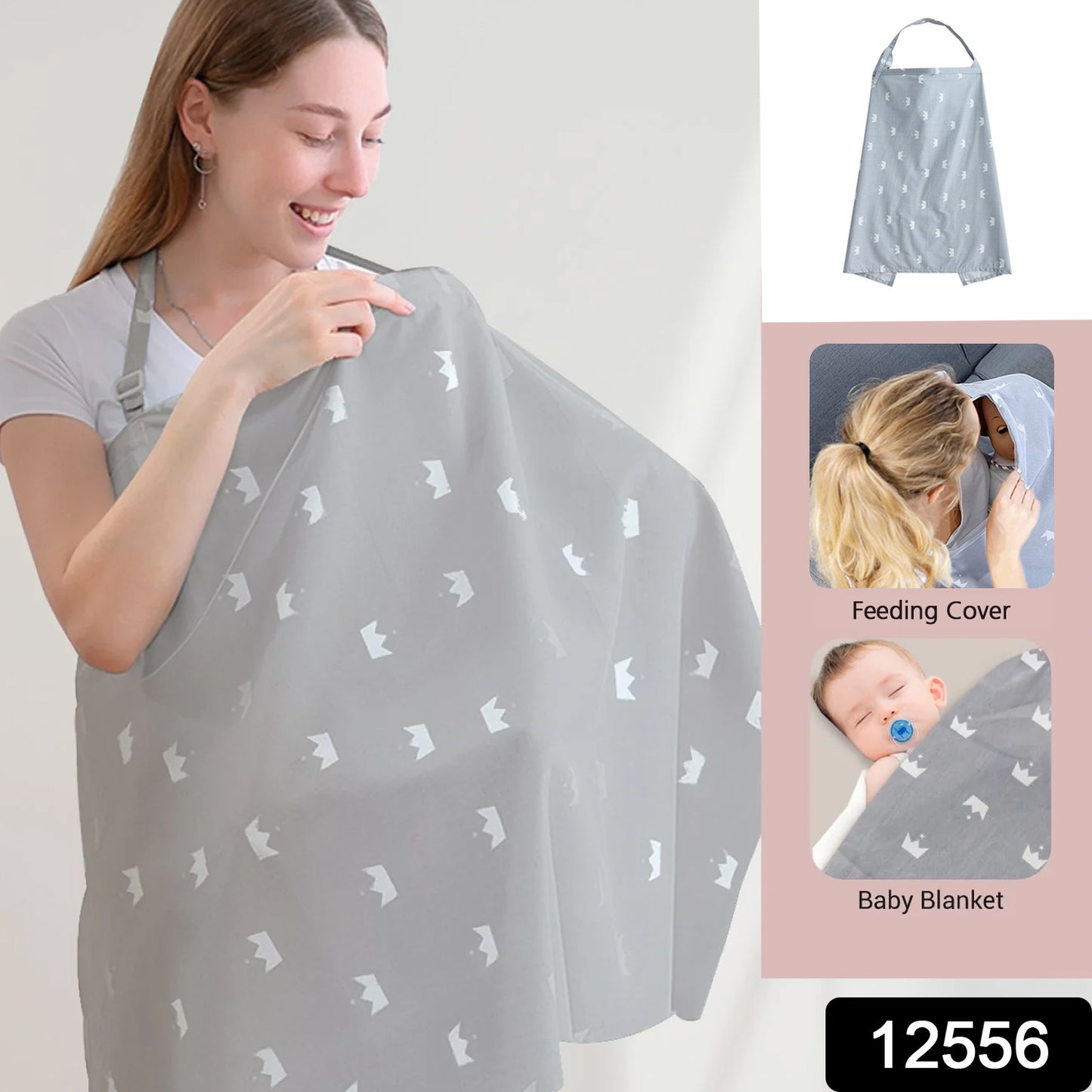 Multi-functional Baby Nursing Cover (1 Pc)