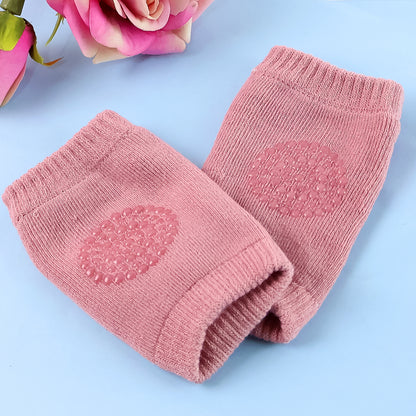 Pink Toddler Wool Knit Leg Warmer (Knee Guard)