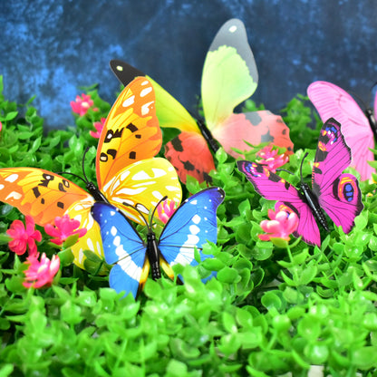 Decorative Colorful Butterfly Wall Stickers (12 Pc  Set)