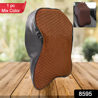 8595 Car Neck Pillow Car Neck Headrest Pillow Memory Foam Car Accessories Cushion Car Seat Head Support Neck Protector Car Seat Neck Pillowfor Driving (1 Pc)