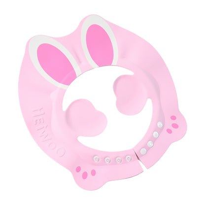 Adjustable Bunny Ear Baby Shower Cap (1 Pc)